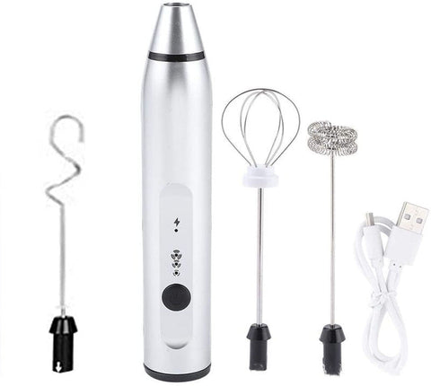 Rechargeable Electric Milk Frother Kitchen Juice Food Mixer