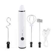 Rechargeable Electric Milk Frother Kitchen Juice Food Mixer