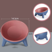 Cat Dog Bowl With Stand Pet Feeding Food Bowls