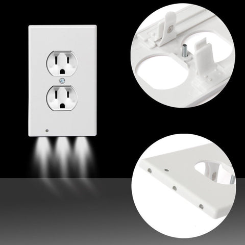 Path Lighter Auto Motion Wall Plate LED Light  2- PACK