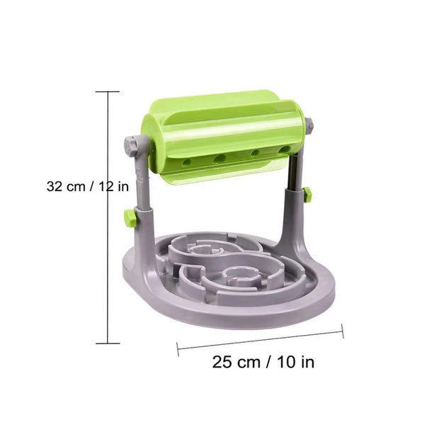 Interactive Pet Food Bowl Puppy Slow Feeder Puzzle Toy Feed For Dog