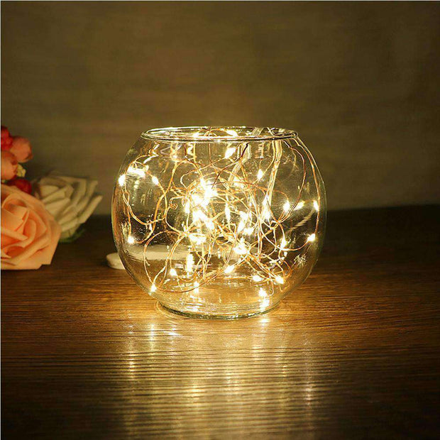 AMZER Fairy String Light 50 LED 5m Waterproof AA Battery Operated