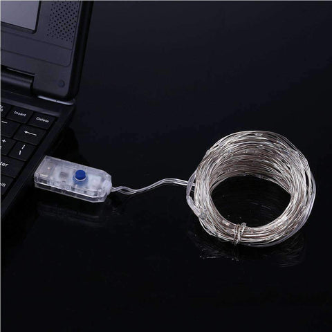 AMZER Fairy String Light 100 LED 10m Waterproof USB Operated Remote