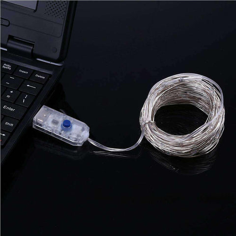 AMZER Fairy String Light 100 LED 10m Waterproof USB Operated Remote