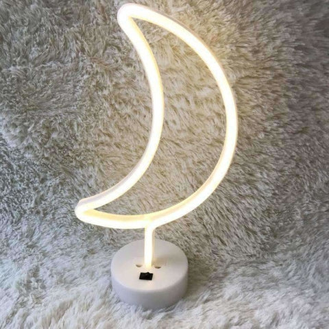 AMZER Neon LED Holiday Light with Holder, Warm Fairy Decorative Lamp