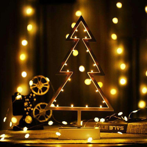 AMZER Romantic Shapes LED String Holiday Light With Holder, Festival