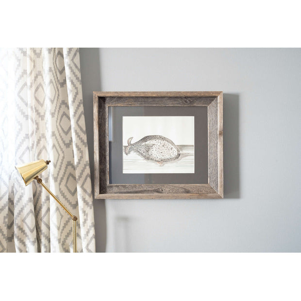 16x20 Rustic Cinder Picture Frame with Plexiglass Holder