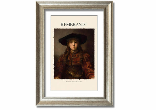 The Girl In A Picture Frame, 1641 By Rembrandt