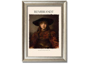 The Girl In A Picture Frame, 1641 By Rembrandt