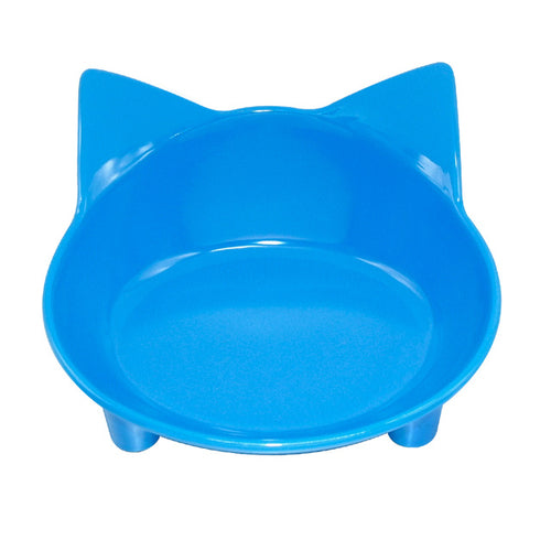 Cat Dog Feeding Bowl Cat Puppy Food Dish Container