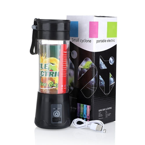 Portable Mixer USB Electric Fruit Juicer Handheld Smoothie Maker