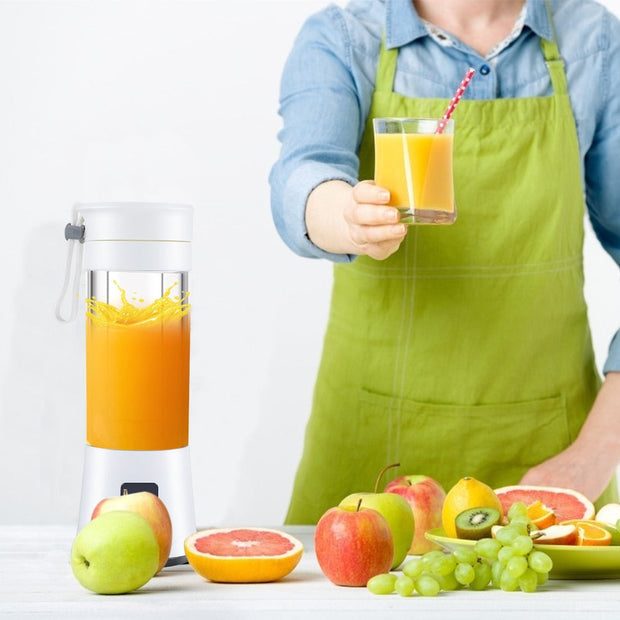 Portable Mixer USB Electric Fruit Juicer Handheld Smoothie Maker