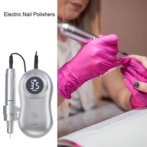 35000 RPM Electric Nail Polish Drill Mini 2 in 1 File