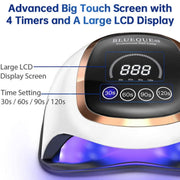 42 LED Smart Touch Nail Drying Lamp