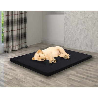 110CM XL Pet Bed Mattress Dog Cat Memory Foam Pad Mat Cushion