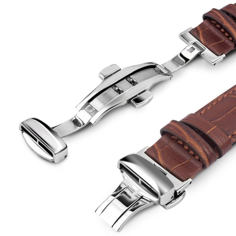 Leather Apple Watch Band for all apple watch series