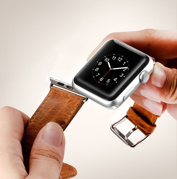 Genuine Leather Apple Watch Strap