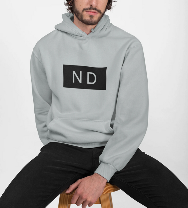 Mens Street Style ND Hooded Sweatshirt