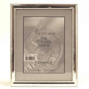 Lawrence Frames 510746 Lawrence Frames 4x6 Metal Picture Frame Silver-