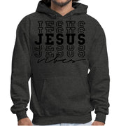 Mens Graphic Hoodie Jesus Vibes