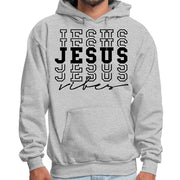 Mens Graphic Hoodie Jesus Vibes