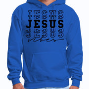 Mens Graphic Hoodie Jesus Vibes