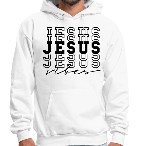 Mens Graphic Hoodie Jesus Vibes