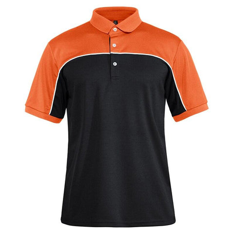 Color Block T-Shirts Mens Short Sleeve Polo Shirts Fashion Casual Golf