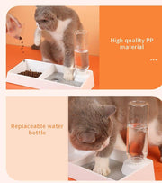 Cat Bowl Dog Water Feeder Bowl Cat Kitten Drinking Fountain Food Dish