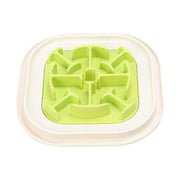 Pet Feeder Portable Feeding Food Bowls Puppy Dog Cats Slow Down Eating